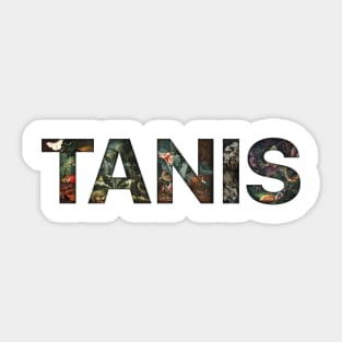 TANIS LETTERS Sticker